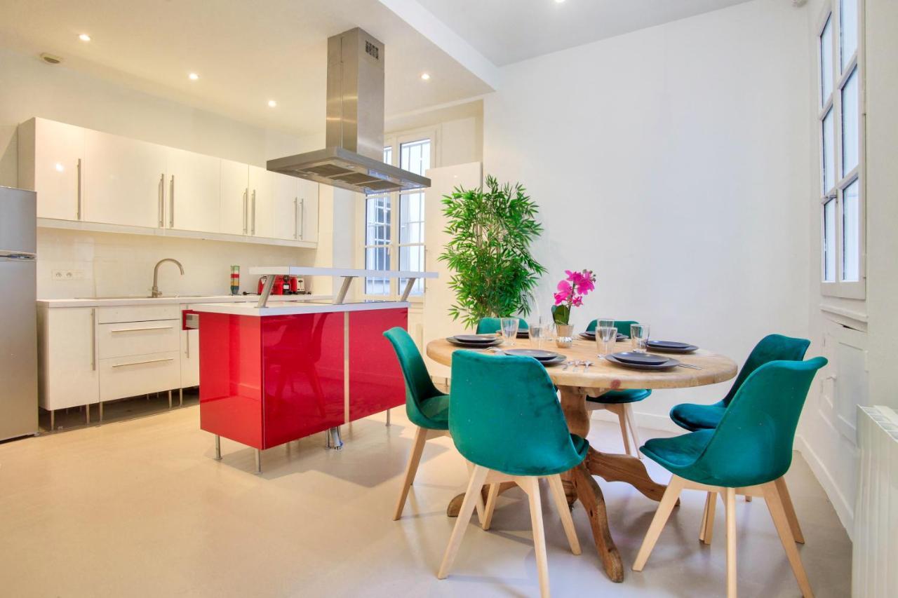 פריז Appartement Quartier Chatelet Les Halles Free Netflix מראה חיצוני תמונה